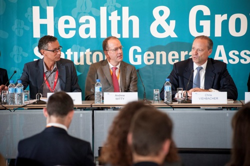 Health and Growth - The way out for Europe. Richard Bergstrom, Andrew Witty and Chris Verbacher